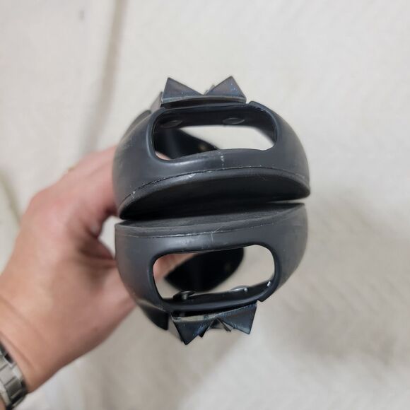 Melissa Fresh Bloom II Studded D'Orsay Peep Toe Ballet Flats Size 7 - Picture 11 of 13